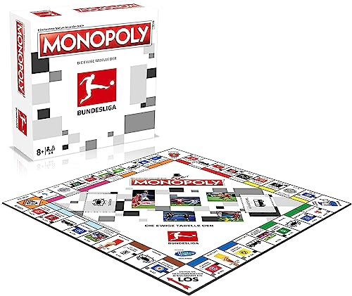 Winning Moves - Monopoly - Bundesliga Edition - Bundesliga Fanartikel - Alter 8+ - Deutsch