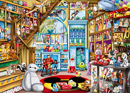 Ravensburger Puzzle 16734 - Im Spielzeugladen - 1000 Teile Disney Puzzle für Erwachsene und Kinder ab 14 Jahren