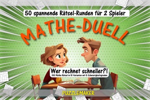 Mathe Duell Rätselbuch Buch Rätsel